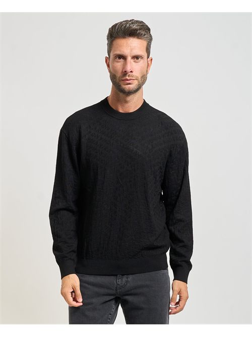 Maglione Armani Exchange uomo in misto viscosa ARMANI EXCHANGE | XM001316-AF10454UC001